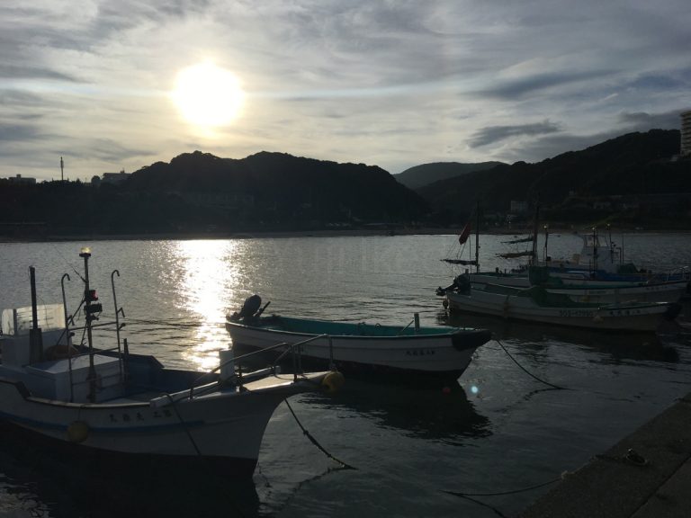One scene of Japanese local small port, Yuji Ikeda Photo
